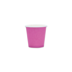 Bicchieri in carta di pura cellulosa Ecolor fucsia 80 ml - 74088 (conf.25)