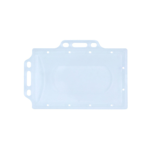 Portabadge Donau in PP trasparente con doppio supporto 92x59 mm - 8349001PL-00 (conf.50)