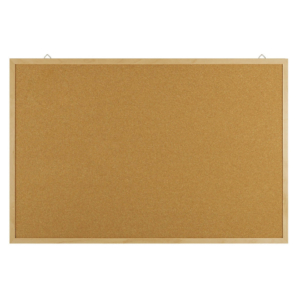 Pannello in sughero Office Products con cornice in legno 60x40 cm 20073211-97