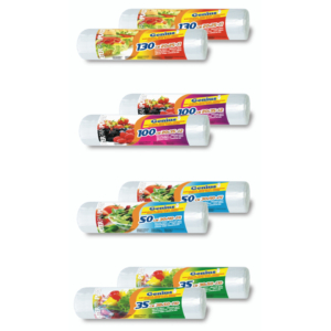 Ricarica rotolo sacchi conservazione cibi Genius Peter Pan Plast - 20x35 cm - GENFR20 (conf.100)