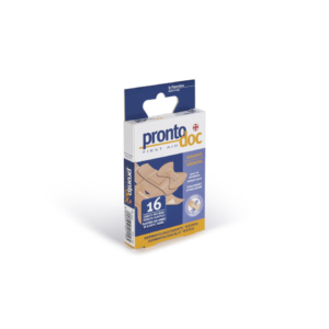 Cerotti per le mani in tela elastica in astuccio da 16 pezzi assortiti 4011