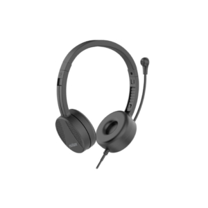 Cuffie con microfono rotante Nilox Tech cavo 1,8 m nero NXAUSB01