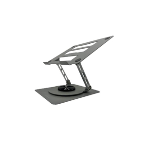 Supporto girevole per laptop e tablet Nilox Tech fino 16'' metallo colore grigio - NXSLR01