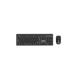Set tastiera e mouse wireless Nilox Tech 2,4 Ghz layout italiano 1600 DPI colore nero - NXKMWIT011
