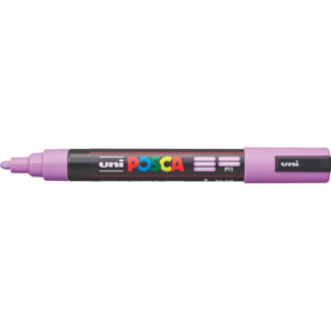 Pennarello a tempera UniPosca Uni-Ball punta tonda 1,8-2,5 mm lavanda M PC5M LAV