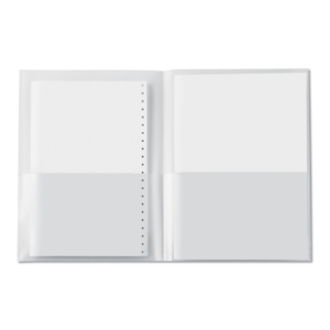 Caretellina Sei Rota Poli 300 in PP opaco - A4 - con tasche - 21x29,7 cm - 662331 (conf.5)