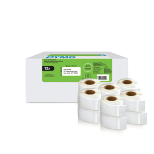 Rotoli 500 etichette per Indirizzi DYMO® Label Writer 25x54 mm - bianco - VALUE PACK - 2177563 (conf.12 rotoli)