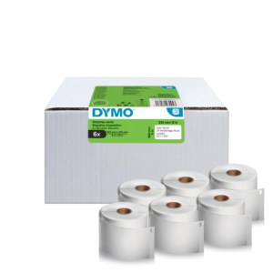 Rotoli 140 etichette permanenti DYMO® Label Writer per spedizione XL bianco 102 x 210 mm - VALUE PACK (conf.6 rotoli)
