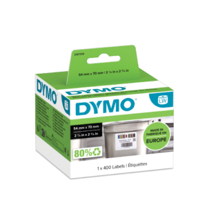 Rotolo 400 etichette DYMO® Label Writer per la conservazione degli alimenti - bianco - 54x70 mm - 2187329