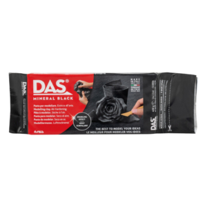 Pasta per modellare DAS in panetto da 400 g Mineral Black - F382400
