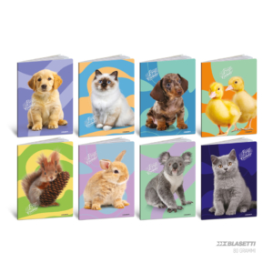 Maxi quaderni Blasetti Best Friends A4 - 80 g/m² - 20+1 fogli - a quadretti 4F con margine - 9218 (conf.10)