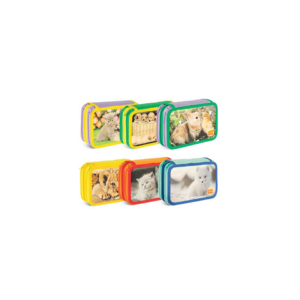 Astucci a 3 zip Monikids Puppies - fantasie assortite 32NIK214 (conf.12)