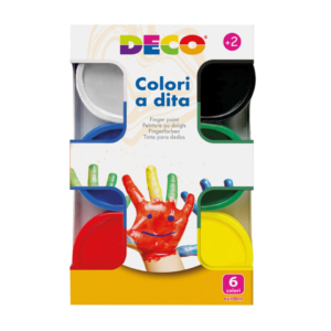 Colori a dita Deco flaconi 100 ml in colori assortiti 13371 (conf.6)