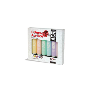 Colori acrilici in tubetto Dom 100 ml - colori pastello 11535/a5p (conf.5)