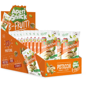 Pistacchi tostati e salati AperiSnack B-FRUIT monoporzione da 25 g - 01-1776 (conf.20)