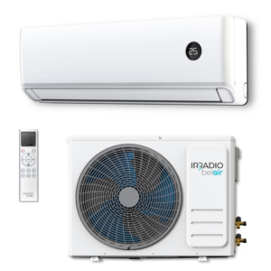 Condizionatore con pompa di calore R32 unità interna + unità esterna Irradio Belair Alastor 24 24.000 BTU - 119992003