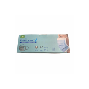Mascherine chirurgiche monouso a 3 strati - azzurro - JD-175 (conf.50)