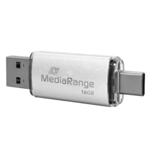 Chiavetta USB 3.0 Media Range con spina USB Type-C™ - 16 GB - Argento MR935