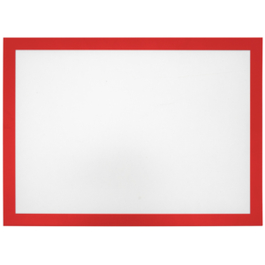 Tasche magnetiche A4 in PVC Q-Connect con cornice - rosso - KF11516 (conf.2)