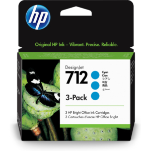 Cartuccia HP 712 ciano - 3ED77A (conf.3 cartucce)