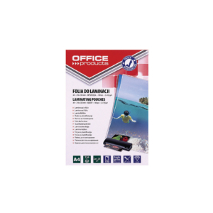Pouches per plastificatrici Office Products 2x125 µm finitura lucida A4 - 20325435-90 (conf.100)
