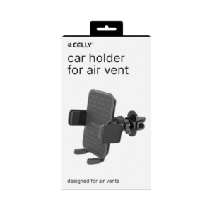 Supporto Smartphone per auto Celly con funzione Auto-release nero MOUNTVENTPLUSBK