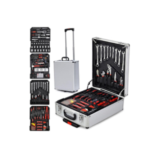 Valigia trolley porta attrezzi a 4 vassoi MKC MK320 320 pezzi - 812360854