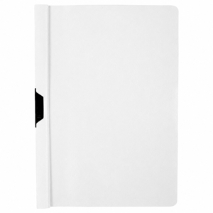 Cartellina con clip Donau A4 in PP bianco - 322022000