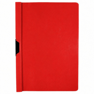 Cartellina con clip Donau A4 in PP rosso - 322022015
