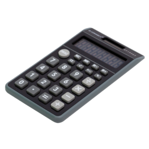 Calcolatrice tascabile Q-Connect a doppia alimentazione in ABS 8 cifre - KF19063