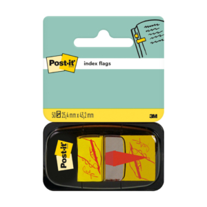 Segnapagina Post-it® Index 680 - firmare qui (conf.50 segnapagina)