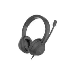 Cuffie con microfono rotante Nilox Tech cavo 1,8 m nero NXAUSB02