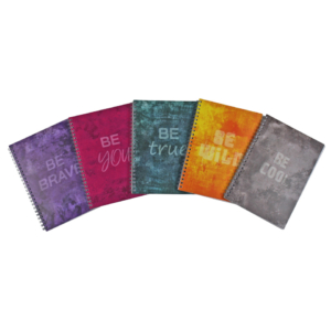 Quaderno spiralato Donau BeReal A5 - 80 ff 80 g/m² a quadretti - colori assortiti - 330407099