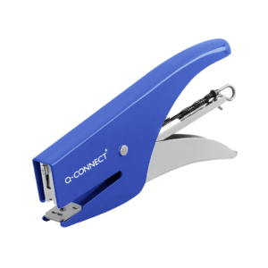 Cucitrice a pinza in metallo Q-Connect max 15 fogli blu KF14106