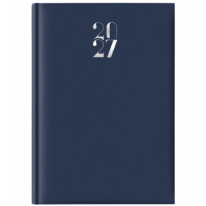 Agenda Giornaliera 2027 A4 Madrid blu