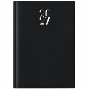 Agenda 2027 giornaliera gommato s/d sep. 21x29,7 cm Nero 27-512FT-C01