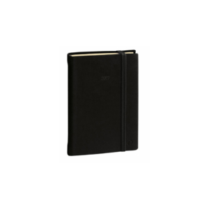 Agenda giornaliera 2027 Quo Vadis Daily 21 Prestige Silk 13x21 cm nero - 37501227MQ