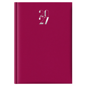 Agenda 2027 settimanale A4 21x29,7 cm gommato rosso 27-524FT-C21